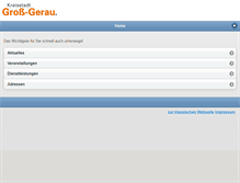 Tablet Screenshot of gross-gerau.de